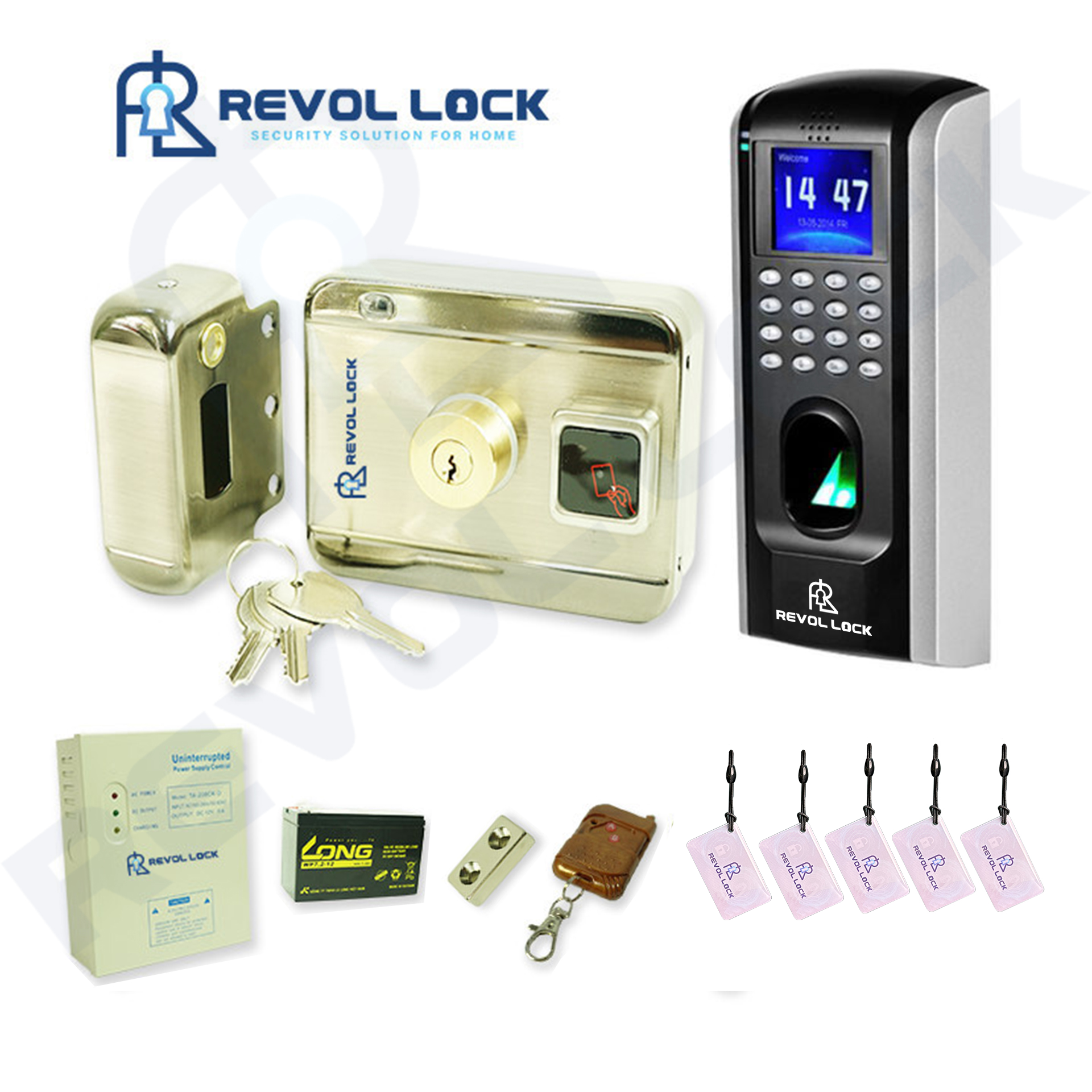 Khóa cổng vân tay Revol Lock PLUS-RV2